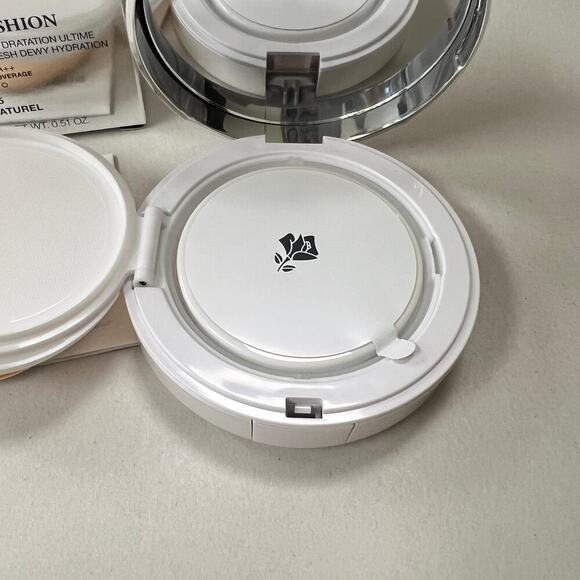 Lancome Miracle Cushion Compact Foundation Dewy Skin 025 Beige Natural Sealed - Picture 4 of 5